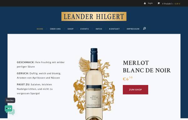 Vorschau von www.wein-hilgert.de, Weinbau Leander Hilgert