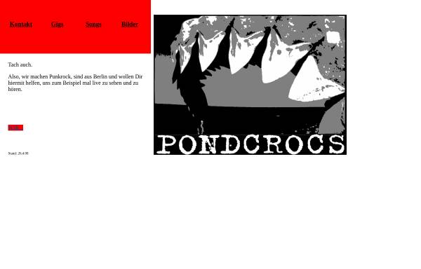 Vorschau von www.pondcrocs.de, Pondcrocs