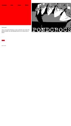 Vorschau der mobilen Webseite www.pondcrocs.de, Pondcrocs