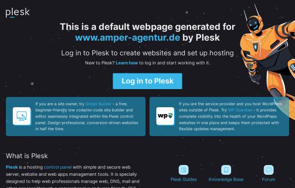 Vorschau von www.amper-agentur.de, Amper Agentur