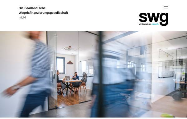 Vorschau von swgmbh.de, SWG Wagnisfinanzierungs GmbH