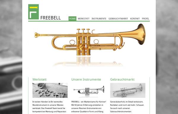 Vorschau von www.freebell.de, Freebell Instrumentenbau Karl-Albert Kunz