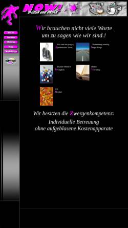 Vorschau der mobilen Webseite www.now-design.de, Now D-Sign und Druck Jörg Kuhn Klarenthal