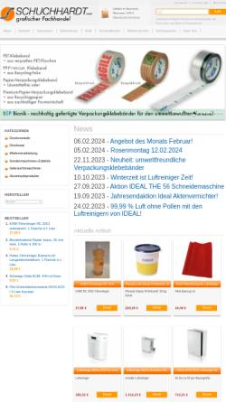 Vorschau der mobilen Webseite www.schuchhardt-gmbh.de, Schuchhardt GmbH Brebach