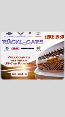 Vorschau der mobilen Webseite www.rueckl-cars.de, Rückl-Cars GmbH