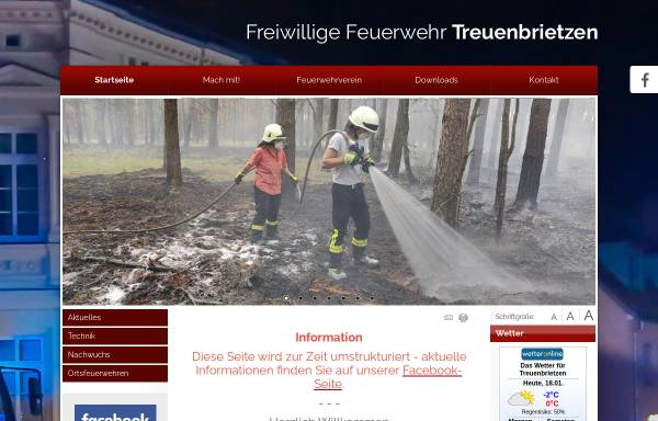 Vorschau von www.feuerwehr-treuenbrietzen.de, Feuerwehrverein Treuenbrietzen e.V.