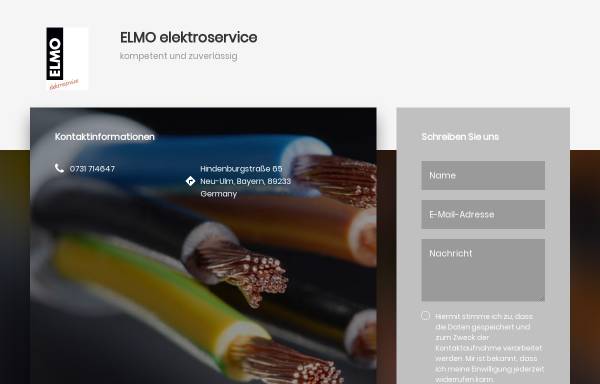 Vorschau von www.elmo-elektroservice.de, ELMO elektroservice