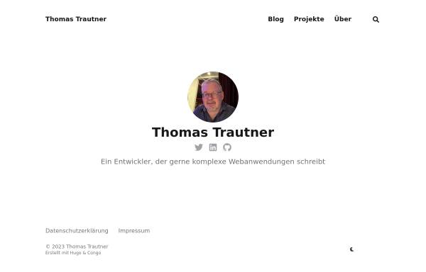 Vorschau von trautner.net, Trautner IT Services