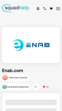 Vorschau der mobilen Webseite enab.com, Enab - Hanruedi Hänni