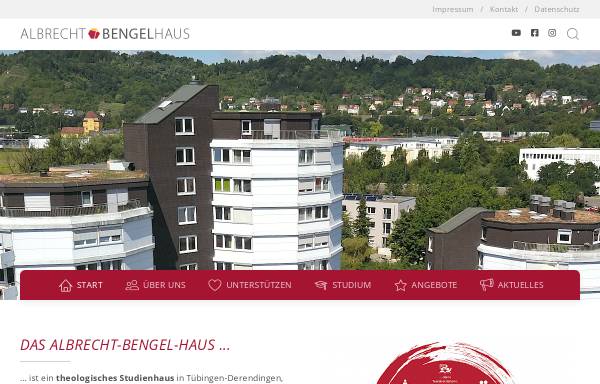Vorschau von www.bengelhaus.de, Albrecht-Bengel-Haus