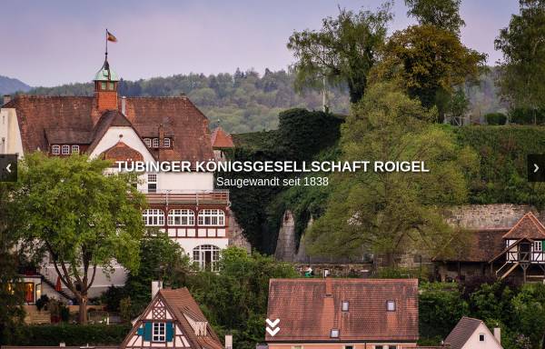 Vorschau von www.roigel.com, Tübinger Königsgesellschaft Roigel