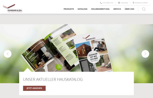 Vorschau von www.kuhmann-und-dill.de, Kuhmann und Dill Holzhandel