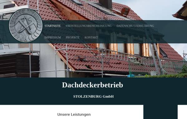Vorschau von www.stolzenburg-dach.de, Stolzenburg GmbH Dachdeckerbetrieb