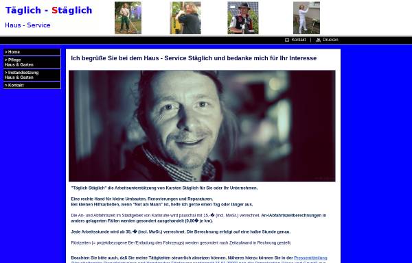 Vorschau von www.taeglich-staeglich.de, Täglich Stäglich