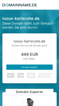 Vorschau der mobilen Webseite www.luxus-karlsruhe.de, Luxus