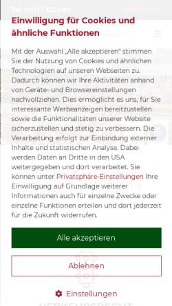 Vorschau der mobilen Webseite www.jus-plus.de, Dr. Herzog, Brejschka und Kollegen