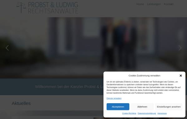 Vorschau von www.rae-dillingen-probst-ludwig.de, Probst & Ludwig