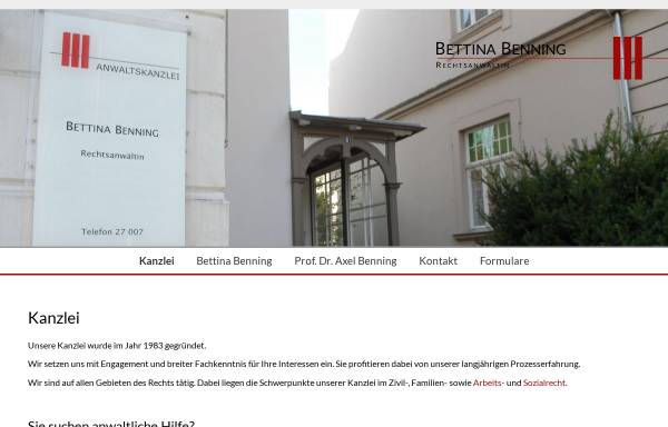 Vorschau von www.recht-in-detmold.de, Rechtsanwaltskanzlei Peter-Werner, Stüldt-Borsetzky, Benning