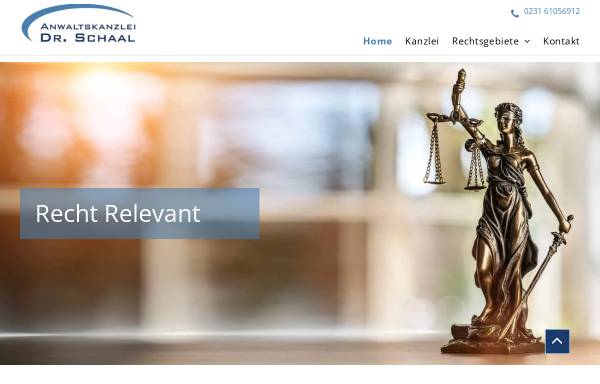 Vorschau von www.recht-relevant.de, Rechtsanwältin Dr. Ingrid Schaal