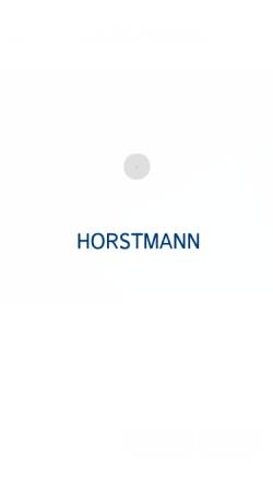 Vorschau der mobilen Webseite www.horstmann-collegen.de, Horstmann Coll Rechtsanwälte