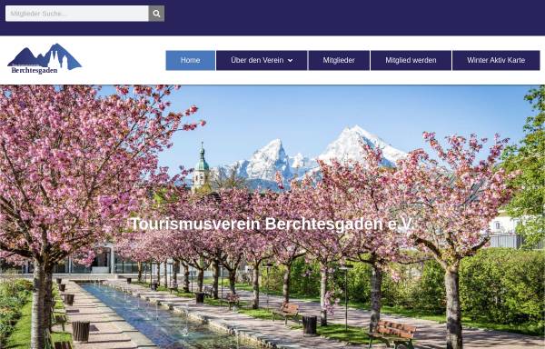 Vorschau von www.tourismus-berchtesgaden.de, Kur- und Verkehrsverein Berchtesgaden