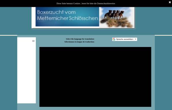 Vorschau von www.boxerzucht-metternich.de, Vom Metternicher Schlösschen
