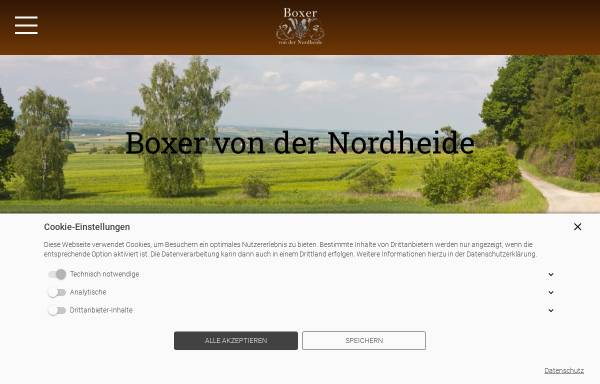 Vorschau von www.boxer-von-der-nordheide.de, Von der Nordheide