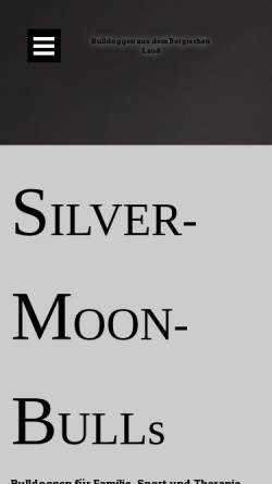 Vorschau der mobilen Webseite www.silver-moon-bulls.de, Silver-Moon-Bull´s