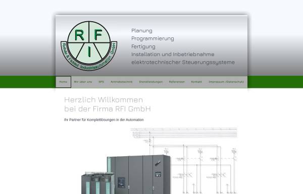 Vorschau von www.rohde-fichtel.de, RFI Rohde & Fichtel Industrieautomation GmbH