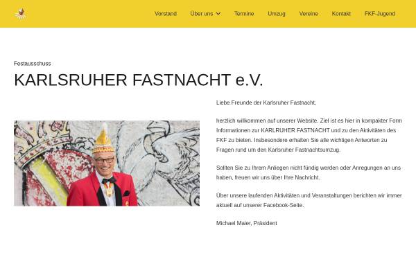 Vorschau von karlsruher-festausschuss.de, Festausschuss Karlsruher Fastnacht e.V.