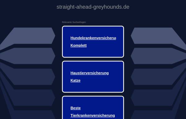 Vorschau von www.straight-ahead-greyhounds.de, Straight ahead