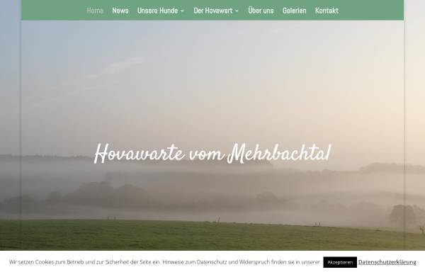 Vorschau von www.hovawarte-mehrbachtal.de, Vom Mehrbachtal