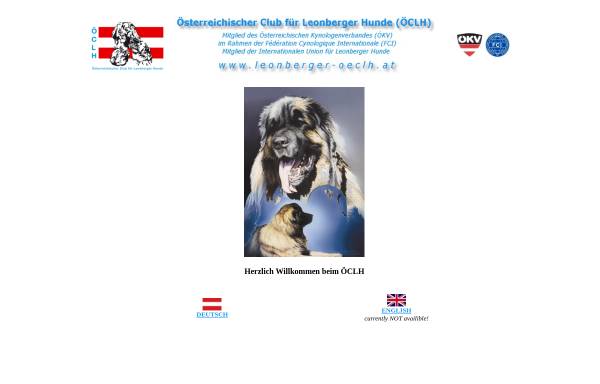 Vorschau von www.leonberger-oeclh.at, Österreichischer Club für Leonberger Hunde