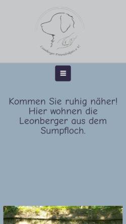 Vorschau der mobilen Webseite www.sumpfloch-leos.de, Aus dem Sumpfloch