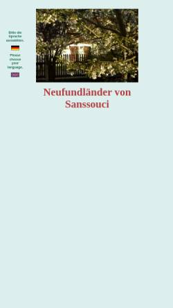 Vorschau der mobilen Webseite www.vonsanssouci.de, Von Sanssouci