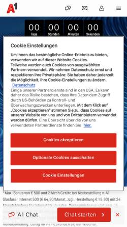 Vorschau der mobilen Webseite members.aon.at, Von der Lawies