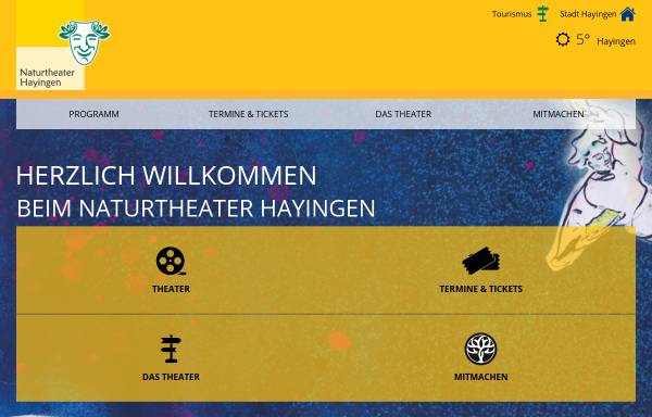 Vorschau von www.naturtheater-hayingen.de, Hayingen, Naturtheater