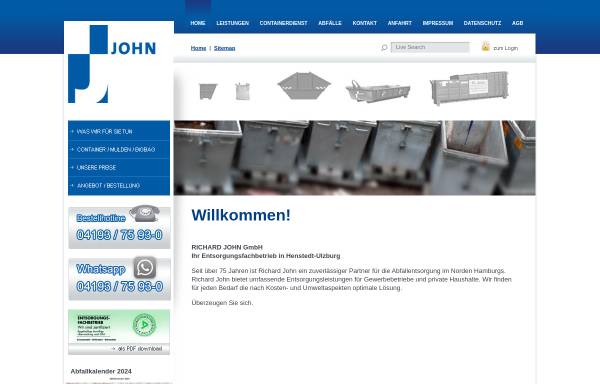 Vorschau von r-john.de, Richard John GmbH