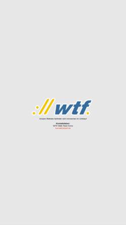 Vorschau der mobilen Webseite www.wtf.de, WTF Web Task Force GmbH