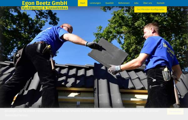 Vorschau von www.beetz-gmbh.de, Egon Beetz GmbH