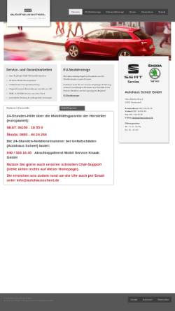 Vorschau der mobilen Webseite www.autohausscheel.de, Autohaus Scheel