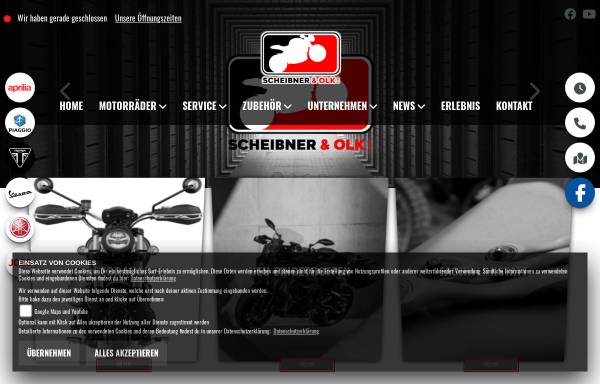 Vorschau von www.scheibner-olk.de, Motorradhändler Scheibner & Olk GmbH