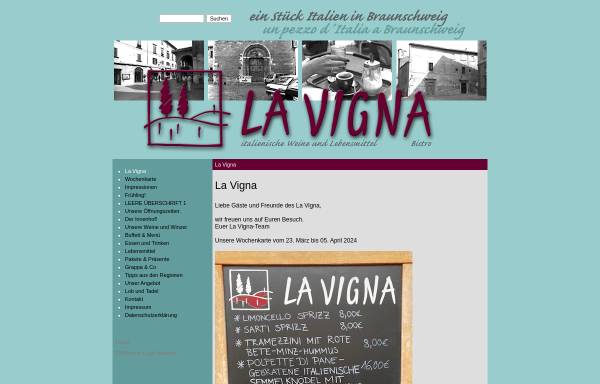 Vorschau von www.la-vigna.de, La Vigna