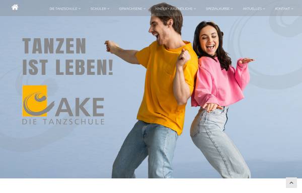 Vorschau von www.dasake.de, ake - die Tanzschule