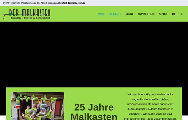 Vorschau von www.dermalkasten-esslingen.de, Der Malkasten