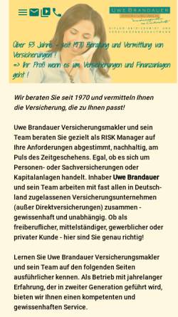 Vorschau der mobilen Webseite www.brandauer-es.de, Brandauer, Uwe
