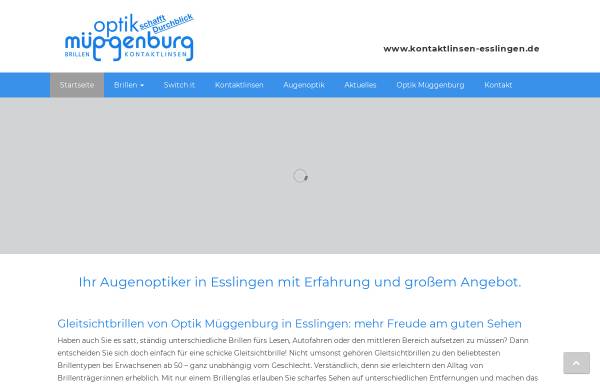 Vorschau von www.kontaktlinsen-esslingen.de, Optik Müggenburg