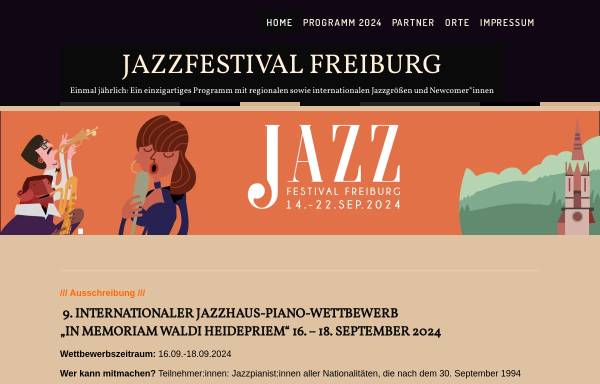 Vorschau von www.jazzfestival-freiburg.de, Le Gipfel du Jazz