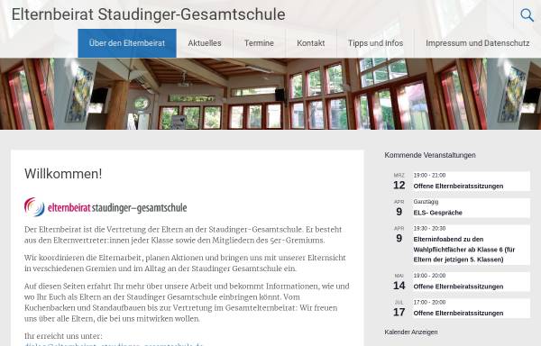 Vorschau von www.elternbeirat-staudinger-gesamtschule.de, Elternbeirat der Staudinger Gesamtschule