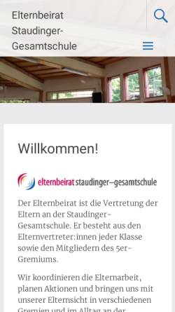 Vorschau der mobilen Webseite www.elternbeirat-staudinger-gesamtschule.de, Elternbeirat der Staudinger Gesamtschule